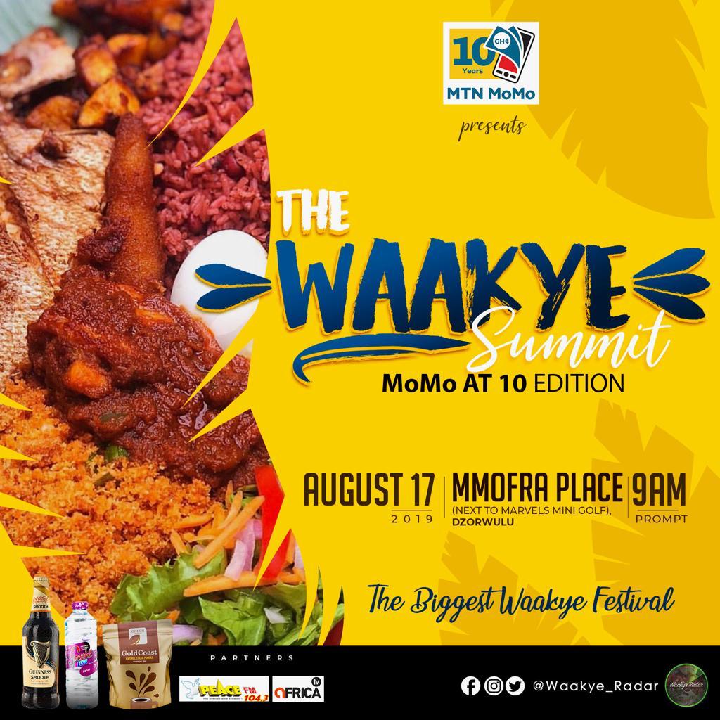 Chow_GH's tweet photo. You don't Want to miss the Waakye Summit. All of your favorite Waakye vendors in one location. 

@waakye_radar 
#ghanamotion #ghana #accra #food #YearOfReturn https://t.co/tOMuxzq96t