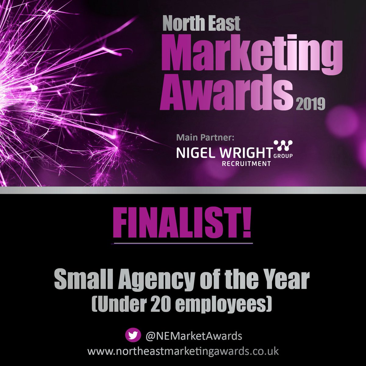 Precept's tweet photo. Delighted to announce that we've been shortlisted for Small Agency of the Year at this year's North East Marketing Awards. Congratulations to all the finalists, good luck and see you all at the awards! #NEMA2019 #NEMarketingAwards @NEMarketAwards https://t.co/HCTet4qJRs