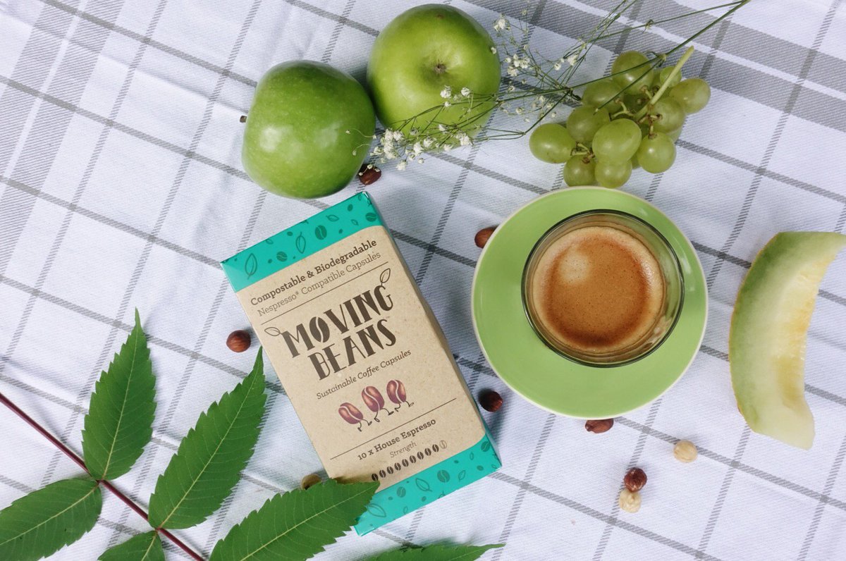 movingbeansco's tweet photo. Go greeeen 😋

Our coffee capsules are only £2.80 per pack!

#nespressocompatible #nespressocompatiblecapsules #coffeecapsules #mymovingbeans #movingbeans #movingbeaner #sustainablecoffeecapsule #biodegradable #compostable #ecofriendly #greenlifestyle #environmentalfriendly https://t.co/MDvwwpA3Gx