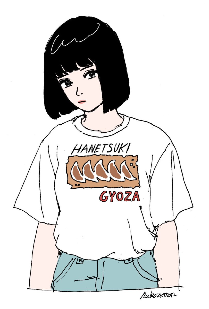 女の子の絵 
