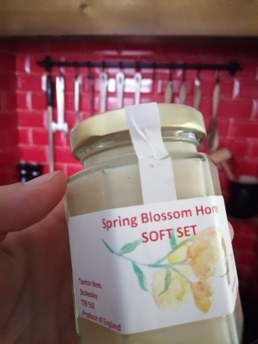 dmount28's tweet photo. Bought a pot of local honey today, after sampling many delights! The question is, what to eat it on? #toasttoppings #honey https://t.co/mwQlZMEnsx