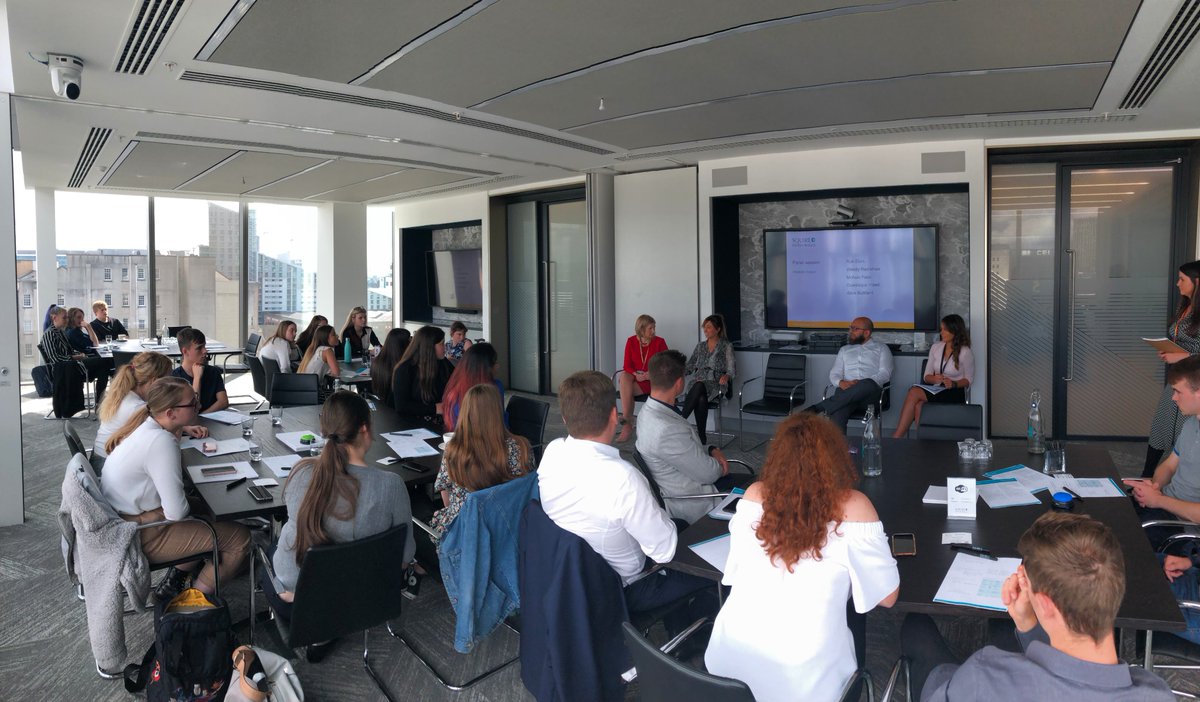 SPB_Global's tweet photo. Our @SMBP_UK panel event is underway! Students hear from #TeamSPB’s Inclusion &amp; Diversity Manager @gwendoline34, HR Business Manager, Alice, Trainee Lawyer, Mohsin and Corporate Associate, @DominiqueHibel1 #inclusivelaw https://t.co/hWuKXr2s4j