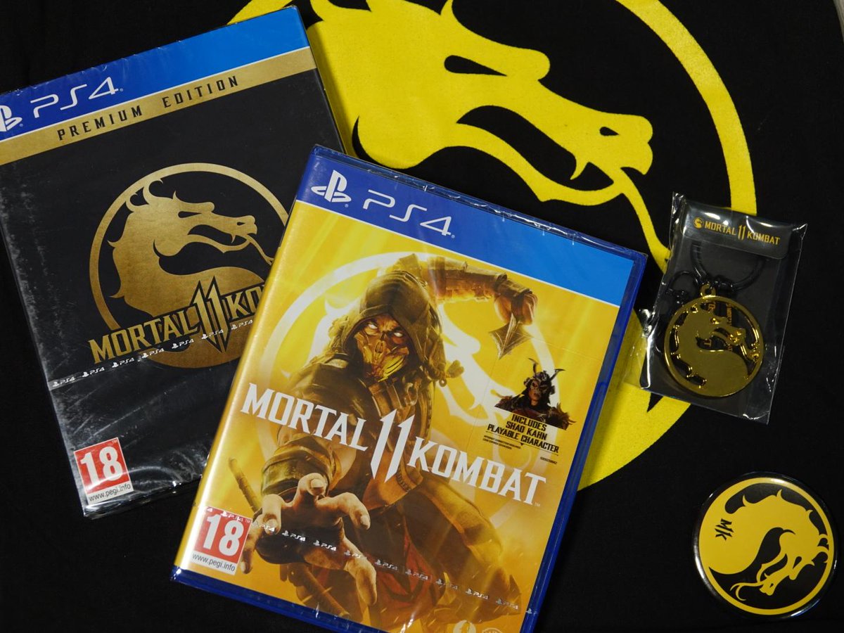 Ter ere van PS4 Tournaments: Challenger Series’ debuut met Mortal Kombat 11 verloten we toffe prijzen  🙌  Wil jij kans maken op de Premium of Standaard editie van Mortal Kombat 11 plus leuke goodies? Retweet deze tweet + show us some love in de comments!