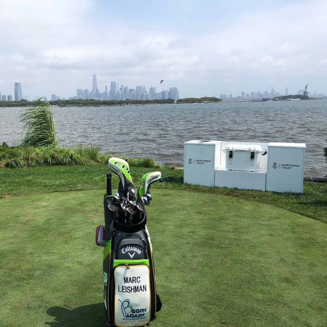 BeginAgainFdtn's tweet photo. β³ Who else is tuning in to watch THE NORTHERN TRUST? Our very own Marc Leishman tees off at 12:55pm! Liberty National Golf Course is nestled along the banks of the Hudson River just 2,000 yards from the Statue of Liberty.
#PGA #PGATOUR #NewLeishonLife #BeginAgainFoundation https://t.co/dW44BqYt3N