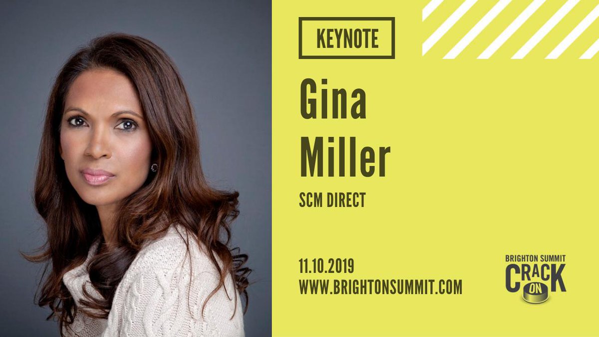 brightonchamber's tweet photo. #BrightonSummit keynote @thatginamiller co runs @SCMDirect, a disruptive investment management company. In 2016, she successfully challenged the government’s authority to trigger Article 50. Gina has been awarded Most Influential Person – Powerlist 2017 https://t.co/Lm48XbNlSZ https://t.co/jPWLpJsHQf