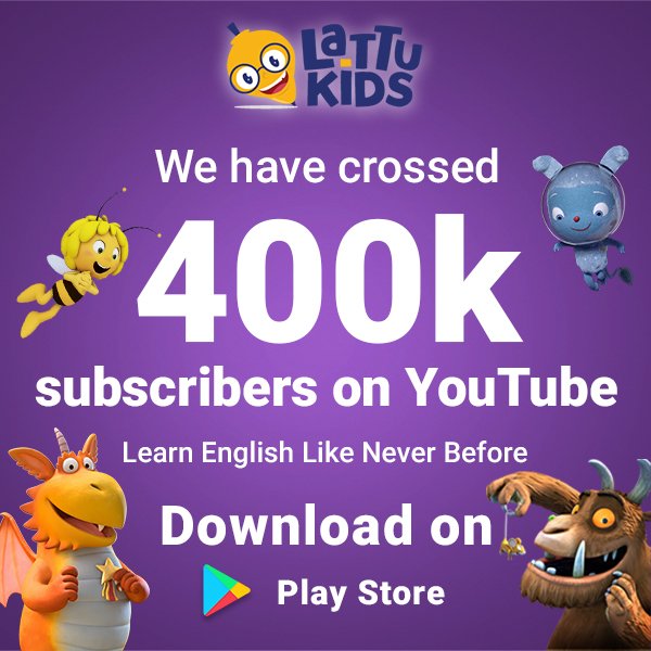 Lattukids's tweet photo. #Lattukids today crosses 400K subscribers - we are growing faster than ever. Thanks to love of all little ones and parents https://t.co/MDdXBj2fcW