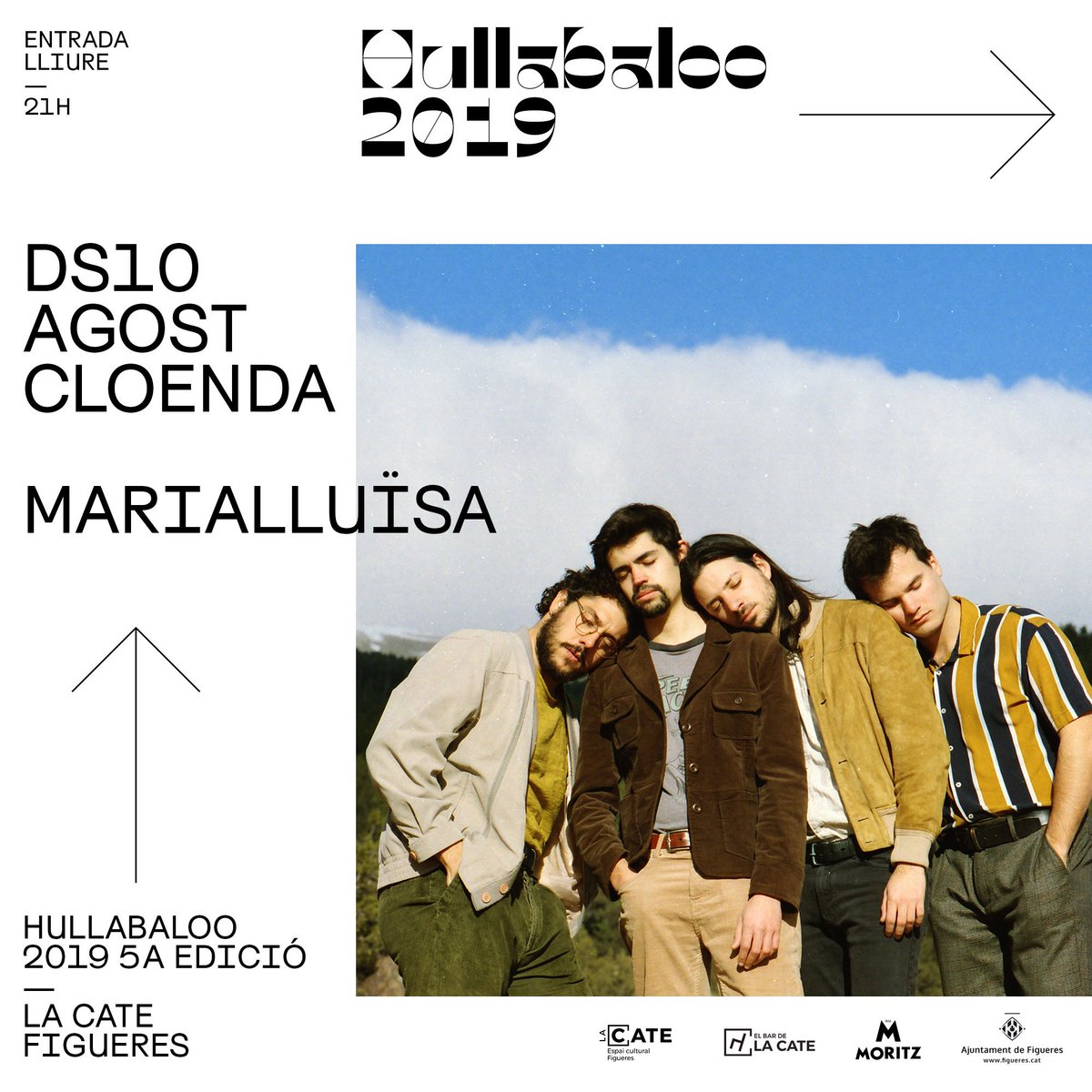 barlacate's tweet photo. Aquest dissabte tanquem la temporada d'estiu 2019 del @barlacate amb triple concert 💥🎸 I després, vacances fins el 28 d'agost! Vine a gaudir dels últims dies 🏃‍♂️🏃‍♀️ https://t.co/pZGvxi19s5