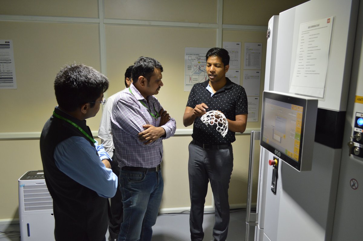 think3d_in's tweet photo. Officials from the Ministry Of Commerce & Industry, India visit think3D facility to understand how Reverse Engineering & Rapid Prototyping technologies can be used to enable frugal innovation in India.
#think3D #AMTZ #DelegatesVisit #ReverseEngineering #RapidPrototyping https://t.co/VnSTKla5UT