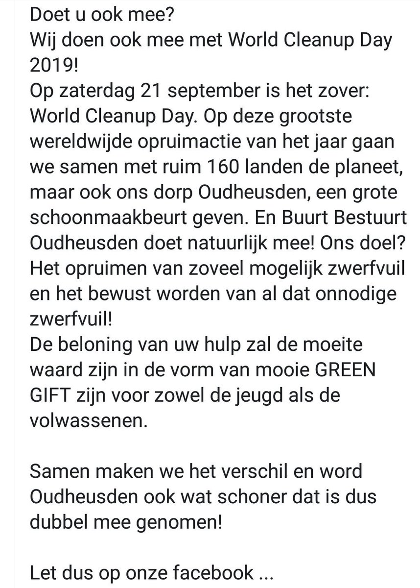 BuurtBestuurtOudheusden (@buurtbestuurtoh) on Twitter photo 