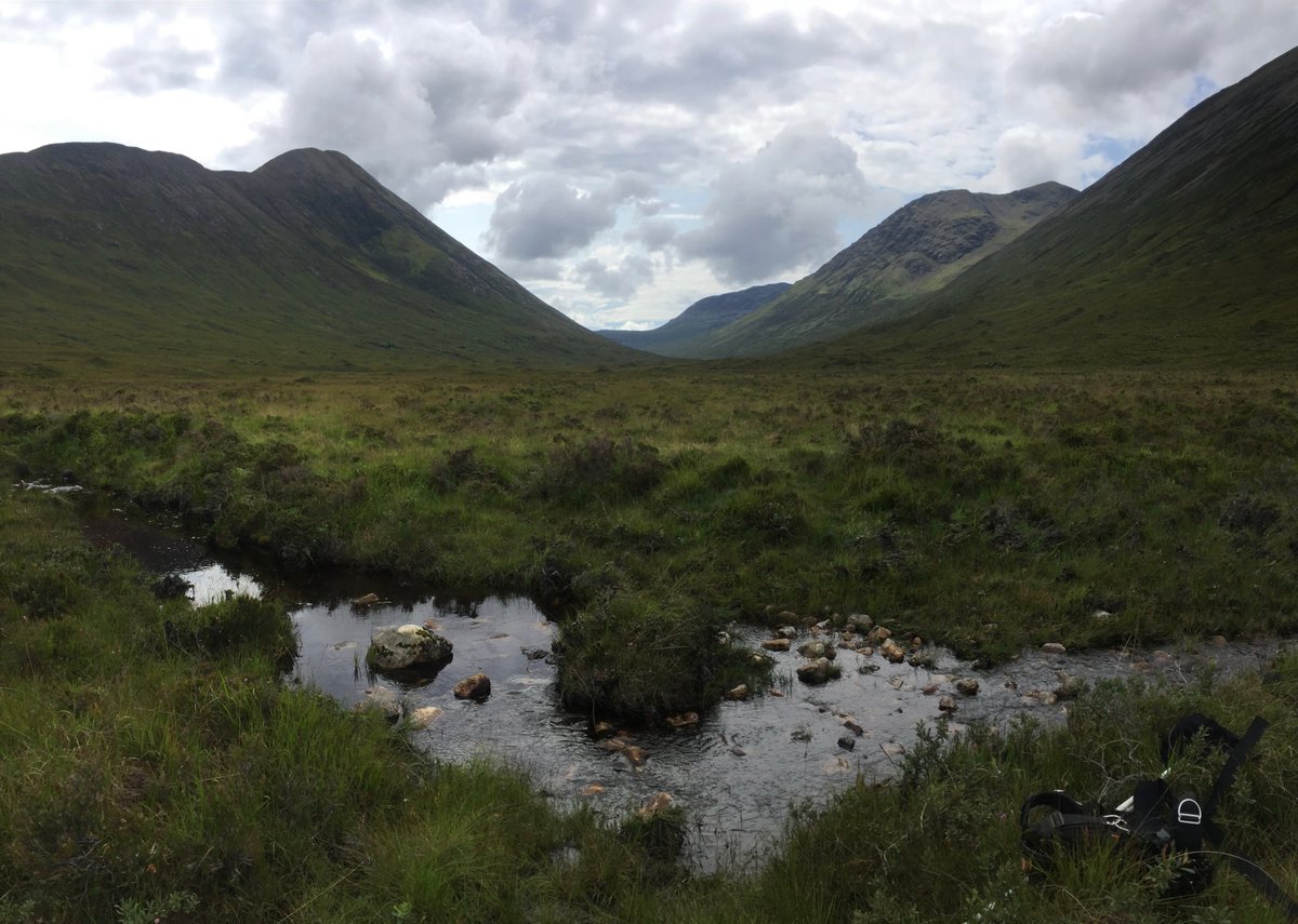 Rowanm_smith's tweet photo. Just finishing a great week completing electrofishing surveys on the rivers Kilmaluag, Slighachan, Strathmore and Brogaig on the Isle of Skye. Good to see the fish populations are nearly as high as the midge! @C_Adams1758 @sceneUofG #fishsci #electrofishing #Skye https://t.co/3JtR5BMzYy
