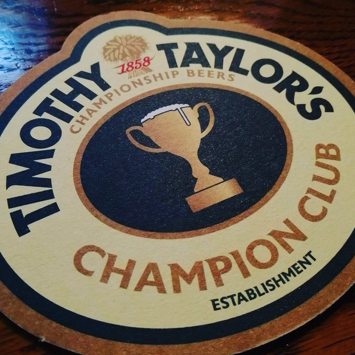 We are very proud to be part of <a href="/TimothyTaylors/">Timothy Taylor's Brewery</a> Championship Club thanks to our passion and expertise in serving our customers excellent cask ale! Come &amp; give the Timothy Taylor's Landlord ale a try!
#realale #camra #leicestershire #charnwood #woodhouseeaves