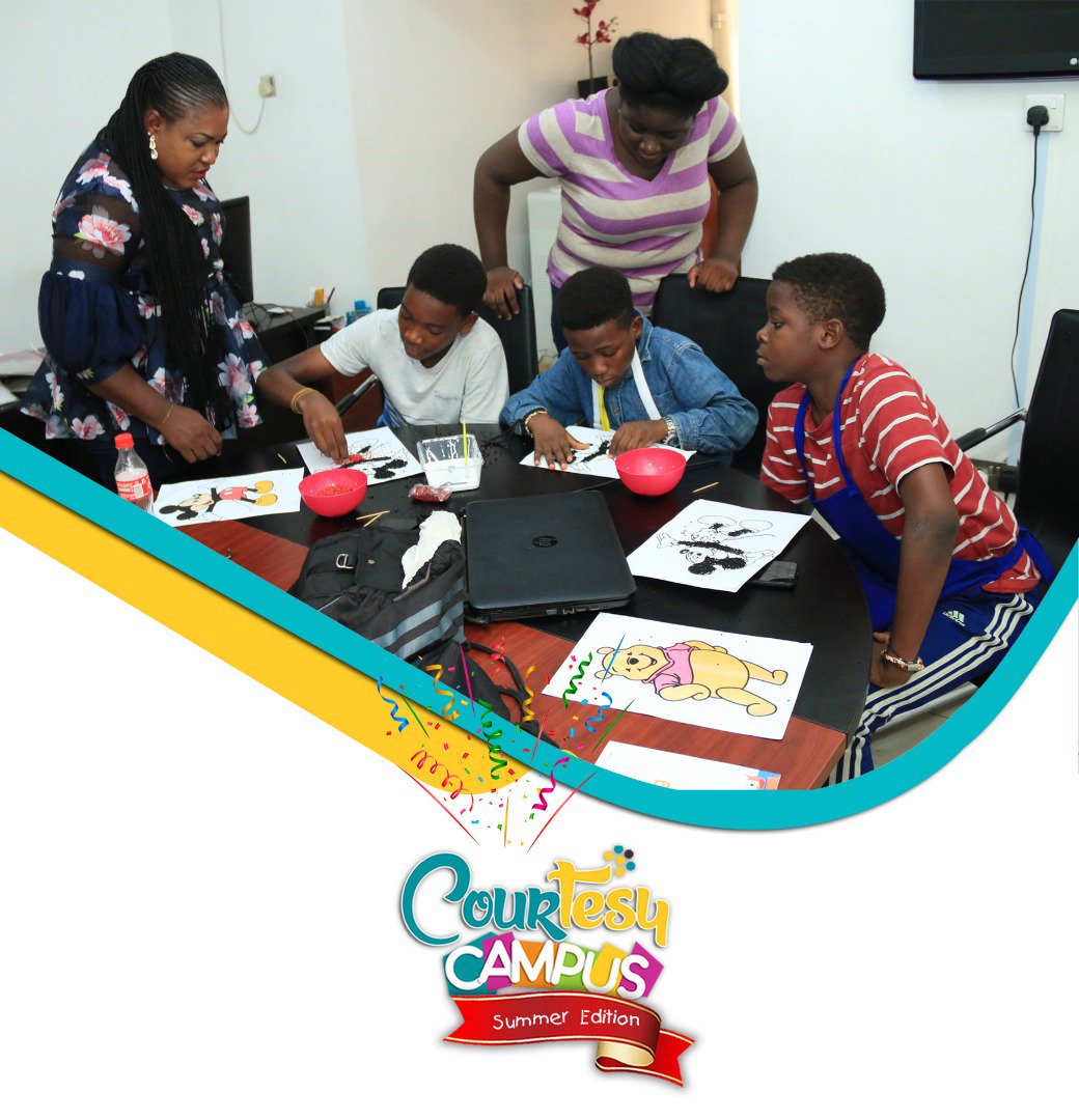 JSKConsulting's tweet photo. Mickey mouse art done by our Teens in our Courtesy Campus Summer camp as taught by @daniellasoje_art_studio Trash 2 Art award winner.
.
#jsketiquette #summercamp #impact #trash2art #art #kidsright #daniellasoje_art_studio #changemaker #proudlynigerian #kidartist #artistry https://t.co/y3DnRSqDVZ
