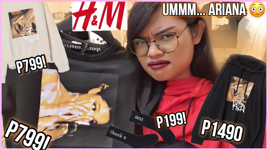 JohnreySlife's tweet photo. Retweet kung mashikep kang Arianator! 💕☁️💕
BUYING ARIANA GRANDE'S MERCH WITH H&amp;M!!! CUZ I'M BORED! HAHA! + GIVEAWAY!!! (PHILIPPINES)
https://t.co/YFFMw8fKio
https://t.co/YFFMw8fKio
https://t.co/YFFMw8fKio https://t.co/wu7DOXYkcE