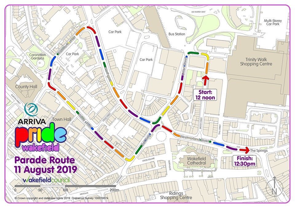 We’re excited to be taking part in <a href="/WakefieldPride/">🏳️‍🌈 Wakefield Pride</a> parade this Sunday! Check out their Facebook page, there’s loads going on ☺️🏳️‍🌈🏳️‍🌈🏳️‍🌈 #wakefield #pride2019