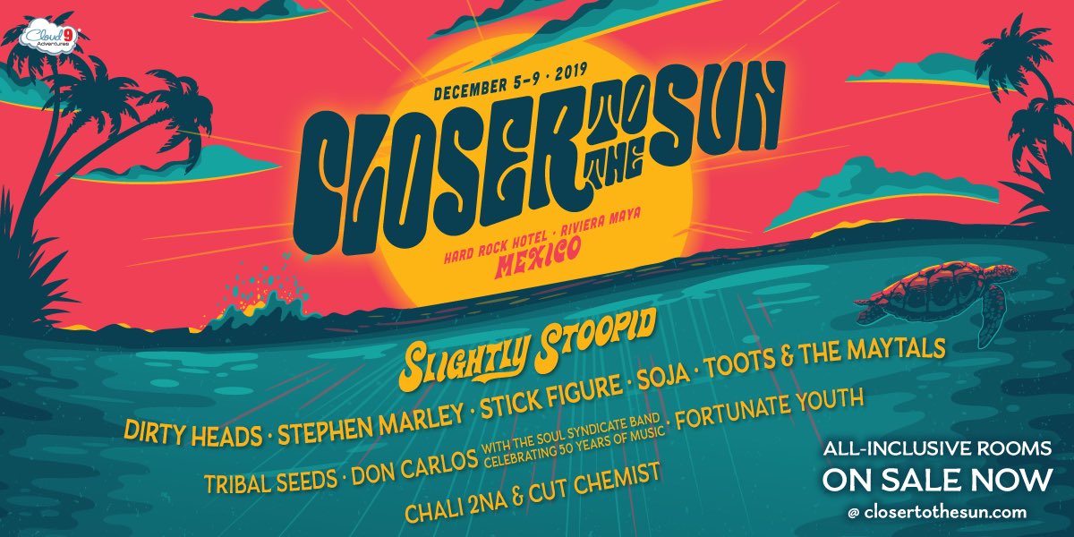 nacl31's tweet photo. Join the waitlist for the best concert experience you will ever have! And it’s never too early to start planning for 2020 as well!! @SlightlyStoopid @closer2sun https://t.co/kkOkekopZV https://t.co/N6O7xuKzc2