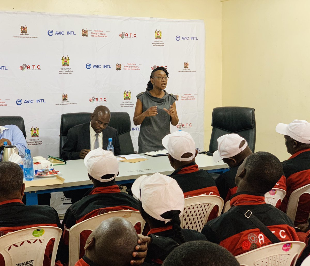 ATC_Tech's tweet photo. “I’m happy that more girls are taking up the technical engineering roles” - @ViridianaWasike , CEO Accelevate Lead Kenya, speaking at the #ATCTalk this afternoon . #InventYourFuture #AfricaTechChallenge #ATC https://t.co/92nqL0ZOb3