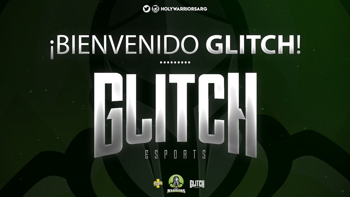 holywarriorsarg's tweet photo. [#ANUNCIO]
·
¡Es oficial guerreros! Estamos muy contentos al anunciar que @GlitchEsportsOK es nuevo sponsor de Holy⚡
·
Se vienen cosas épicas con ellos, ¿serán las casacas?
·
#GoHoly #WeAreWarriors 💚 https://t.co/jonZK0FWMQ