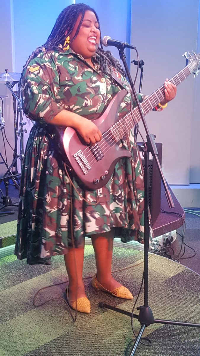 JoyOfJazz's tweet photo. Live in studio now  with @austebza on @kayafm95dot9. #RoadtoSBJOJ22 @StandardBankArt get enthralled to the voice of @austebza at this year's #JoyofJazz festival. Register for the #VIPClub membership to stay informed on what's happening in the #SBJOJ22 camp. https://t.co/0geCWVu5Jn