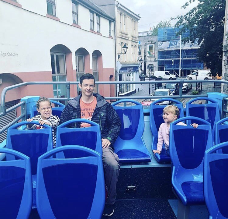 OceanCitySights's tweet photo. How fun does this look... Jessie Blackler and her family enjoyed a fantastic day out around #Plymouth following the @ElmerPlymouth trail. Our bus covers most of the trail, and you can hop on and off all day, so a great way to get around and see them all!  💛🐘 https://t.co/eEFaqckF8f