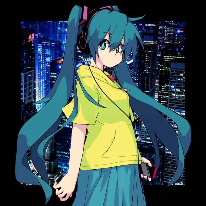 らくがき。 #初音ミク https://t.co/kr5S61tcdf 