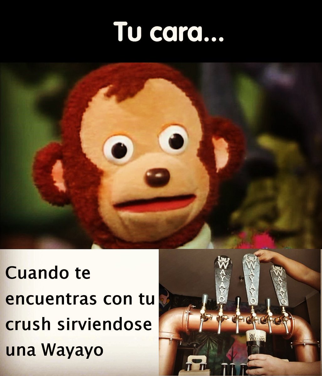 CervezaWayayo's tweet photo. 😀 Tu Cara..
Etiqueta a tu crush y te debe una #Wayayo
Esta es tu oportunidad....
#CervezaArtesanal #craftbeer #draftbeer #homebrewer #homebrewing #cerveja #vamospormas #cervezaperuana #peru https://t.co/AfknxgrFAN