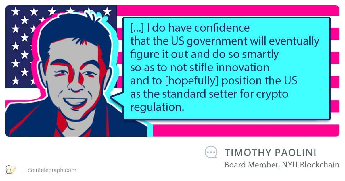10 Expert Answers on the issue: Why Is the U.S. Not Yet a Leader in Crypto Regulation? <a href="/TimPaolini/">Timothy Paolini</a> 

ct.com/7pzt
