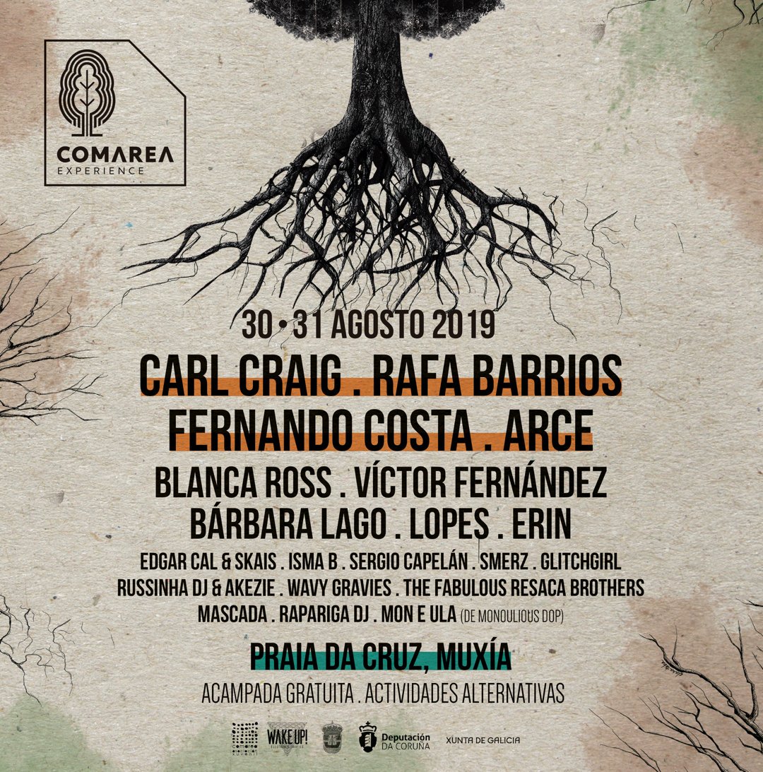 BuenaCalleMedia's tweet photo. 30 - 31 de agosto #Festival @ComareaF #muxia - #ACoruña.
/
https://t.co/IT4rKwZcIg
/
/
@FERNANDITOCOSTA @GoldLopes @eltrapicista @arceperroviejo @LaUtopiadlNorte #carlgraig @rafabarriosdj #comarea #comareaexperience https://t.co/XAun6sVVwo