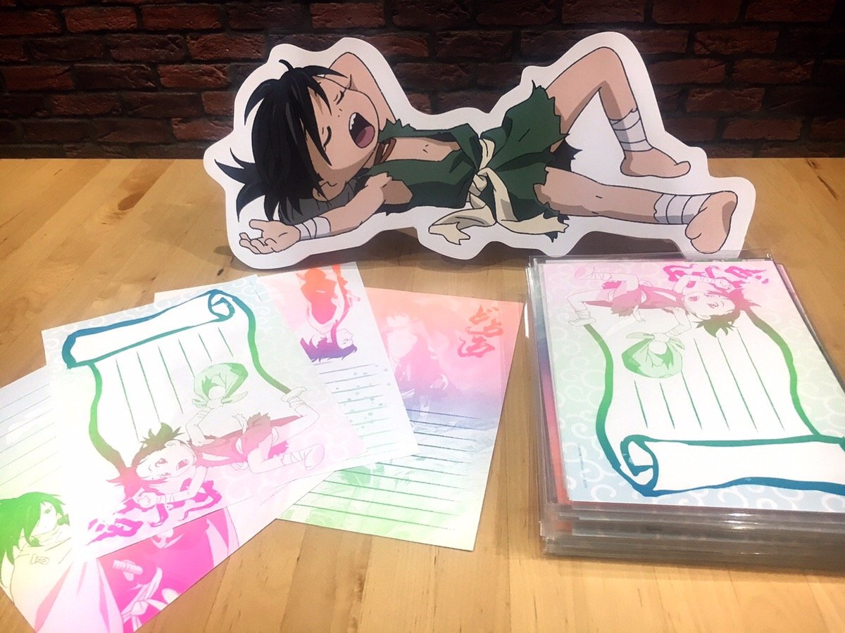 dororo_anime's tweet photo. 【C96販売情報】
コミケにて販売予定のどろろのグラデ便箋が完成しました📝✨予定より早く仕上がったため、一部在庫を9日(金)より販売を行います。懐かしさに思いを馳せてぜひ手に取って見てください！
※告知通り10日(土)販売分もございます。
#C96 https://t.co/PC5U1Xa4Th