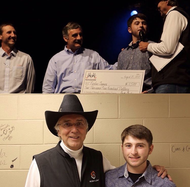 OutdoorScholars's tweet photo. It has been 4 years since Porter James received the Buckmasters scholarship award and now he is working for @BmNation . #congratulations #outdoorscholarsprogram #outdoorindustry https://t.co/dMqcQCRrcF