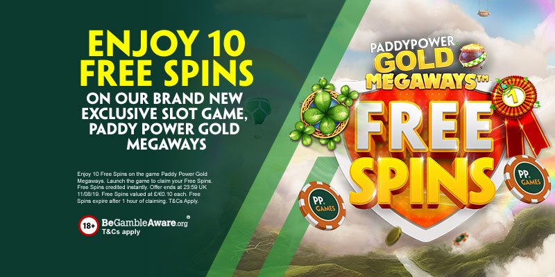 free spins paddypower