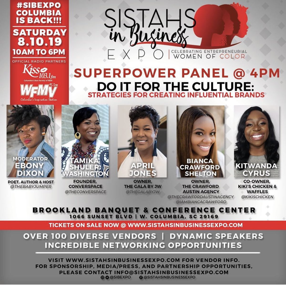 TeamAdvantEDGE's tweet photo. Let’s talk #RealEstate in 2 Days at the #SIBExpoSC! Stop by table 35 and register for a chance to win our raffle for FREE!! Purchase event tickets @SIBEXPO #SeeYouThere #ColumbiaSC #WomenEntrepreneurs  #TeamHometownSC #SCHomes #SellYourHome #BuyAHome #HomeBuyers #Buyers #Sellers https://t.co/n8PHVUBWWg