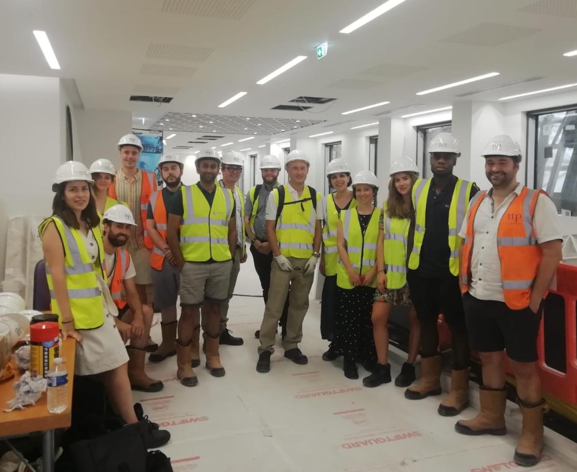 DLADesignGroup's tweet photo. Fantastic site visit for the @DLADesignGroup London Studio to our exciting Nash House, Mayfair project. This our latest office refurbishment for @MorganCapital1. Thank you to #TheThorntonPartnership for hosting.
 
#London #OfficeRefurbishment #WestEnd #Architecture #MorganCapital https://t.co/BqlvouEvcK