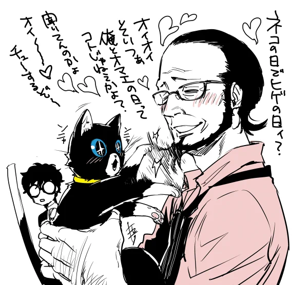 #世界猫の日 #ひげの日
そうじろう、モナ効果で若返ってると思う。 