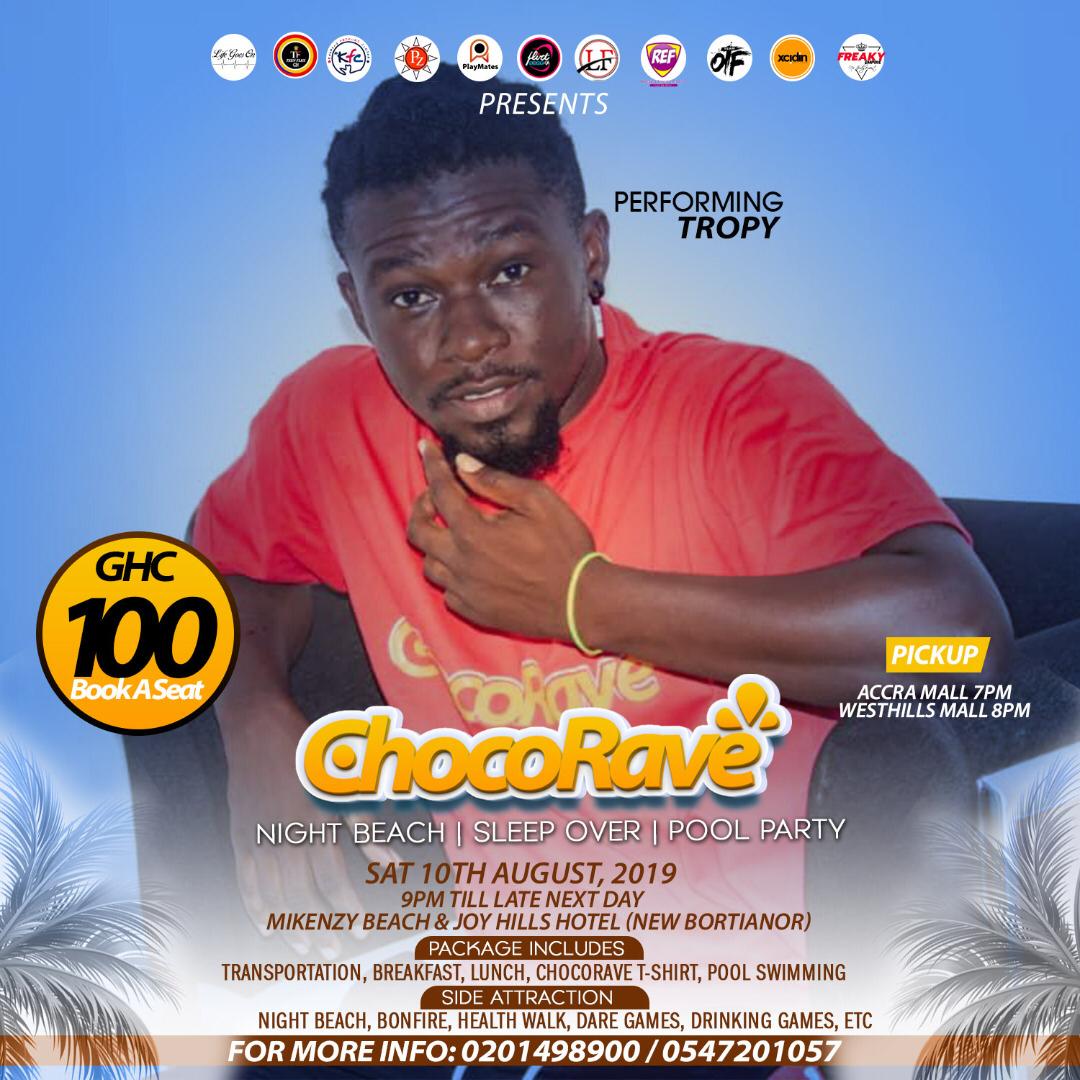 LoveFactoryGhTV's tweet photo. #ChocoRave🚍💦 is  Endowed with lots of amazing performances 🔥🔥🔥 I don’t want to add “and many more nu”😂😂😂cos it’s something something else 🤸🏽‍♂ 
2⃣DaysMore!!
@Abenapal @ProsperoGh @HangoutMaster @general_mystic @The_ART__ #Tropy https://t.co/a6YLc99GNF