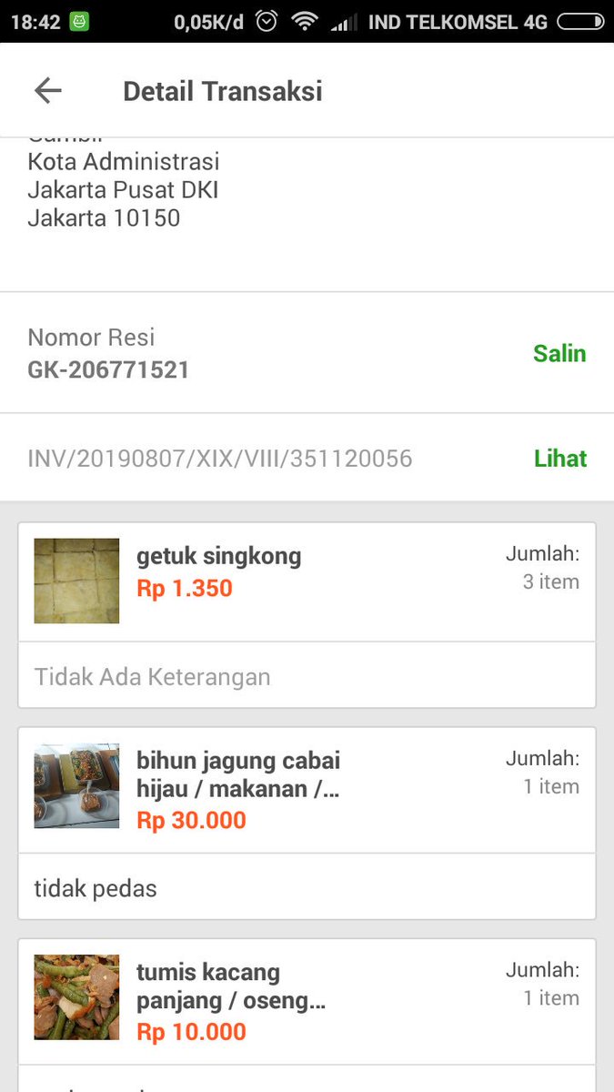 pinky_riya's tweet photo. @TokopediaCare mohon di banti Cancle , krn customer minta uang kembali full https://t.co/TSePSTFlAg