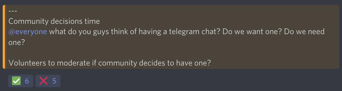 dr_planck's tweet image. Don’t miss the community voting about Telegram chat! 

Join $BCZ Discord now to add your word: discord.gg/MarVC2B
