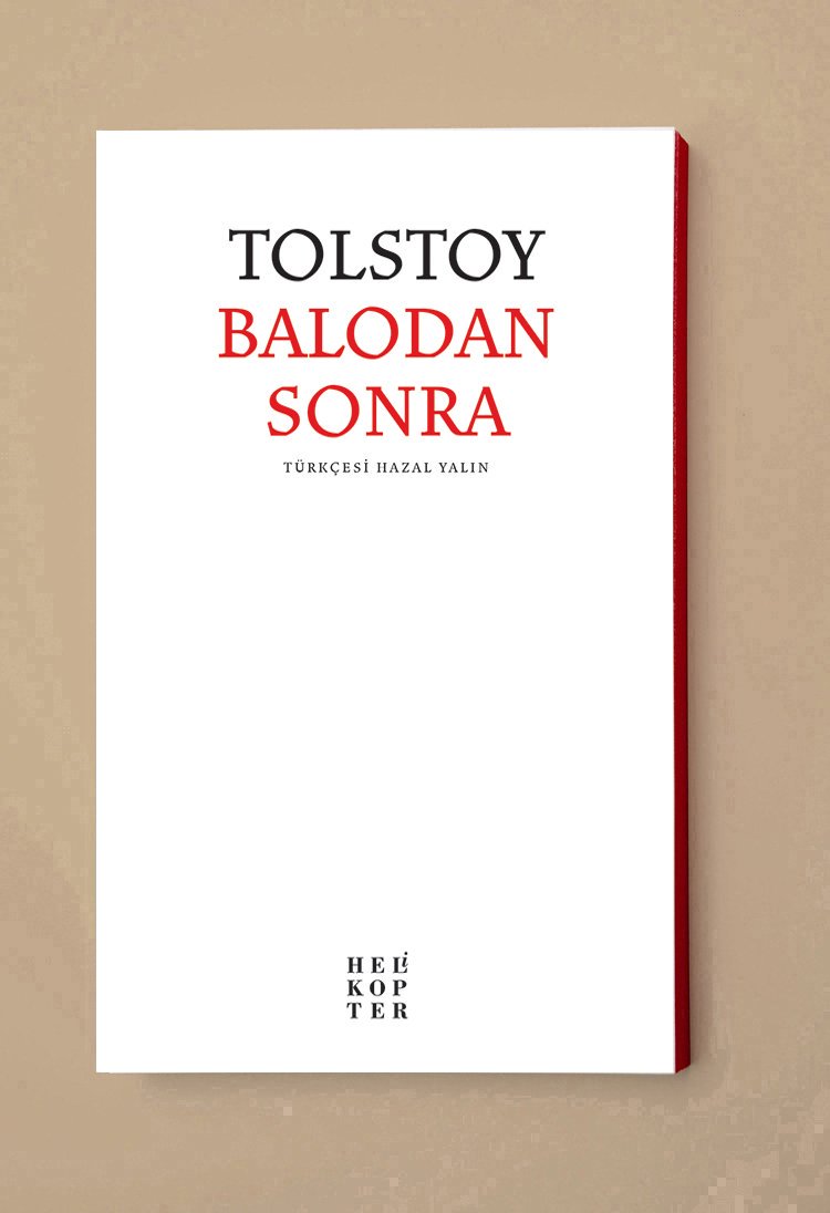 HelikopterYay's tweet photo. Balodan Sonra, TOLSTOY
Türkçesi: HAZAL YALIN
Yayına Haz.: Füsun Kiper
1.Baskı: Temmuz 2019
https://t.co/BU5WOZ1Ub6 https://t.co/1LW5CihfUg