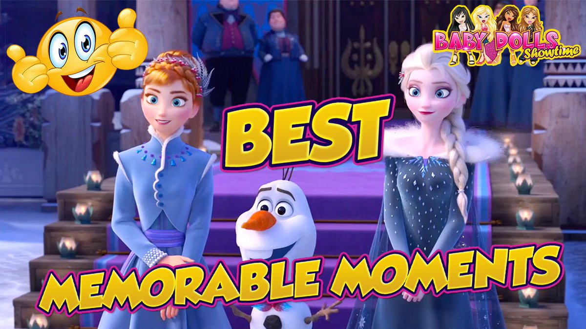 DollsShowtime's tweet photo. ✿(◠‿◠)づ Watch Episode 30 📺【https://t.co/vF42YpcQRf】-  Frozen Princess Anna &amp; Queen Elsa Best Memorable Moments &amp; Funny Reactions
#Frozen2 #frozen #disneyfrozen #frozenolaf #olafthesnowman #queenelsa #princessAnna #cartoonsforkids #ElsaandAnna #bestmoviemoments #reactions https://t.co/cRppGAS8sO