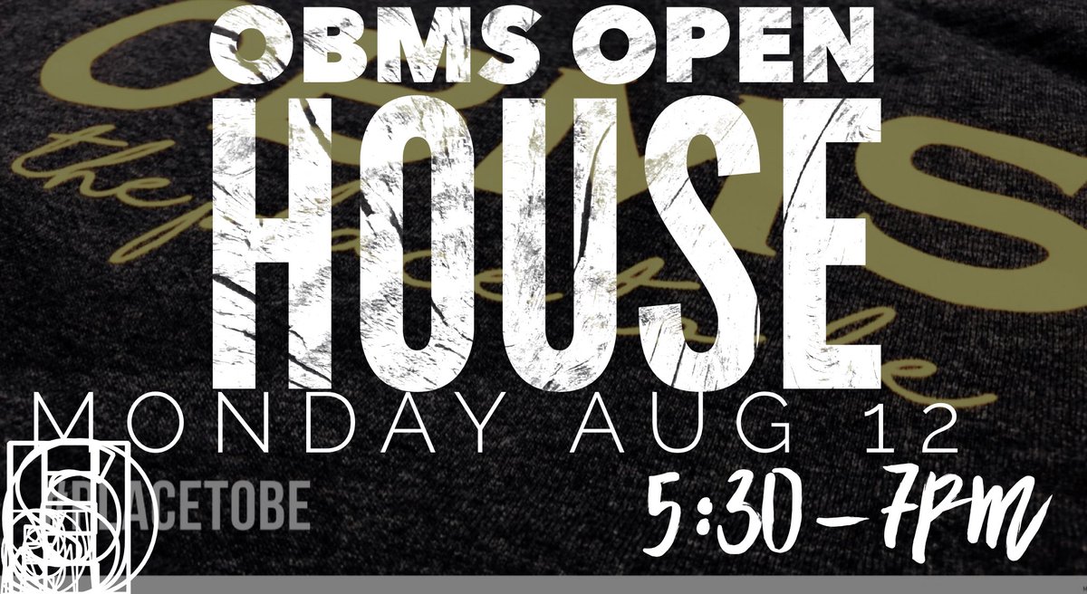 perkins_kris_'s tweet photo. Spread the word @OBMSPride! We want to see as many parents as possible! New principal, new teachers, new feel! #TeamDCS #raisethebar #placetOBe https://t.co/tn4YMGJHPe