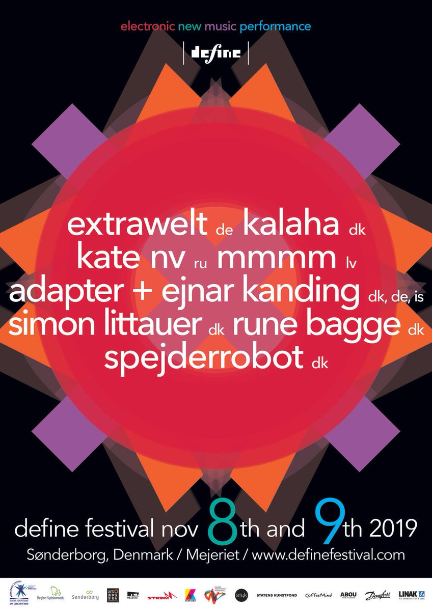 Šāds plakātiņš jau gaisā no <a href="/DEFINEfestival/">DEFINE festival</a>