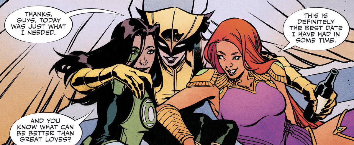 Insecurelight's tweet image. ❝And you know what can be better than great loves? 

               Great friends.❞