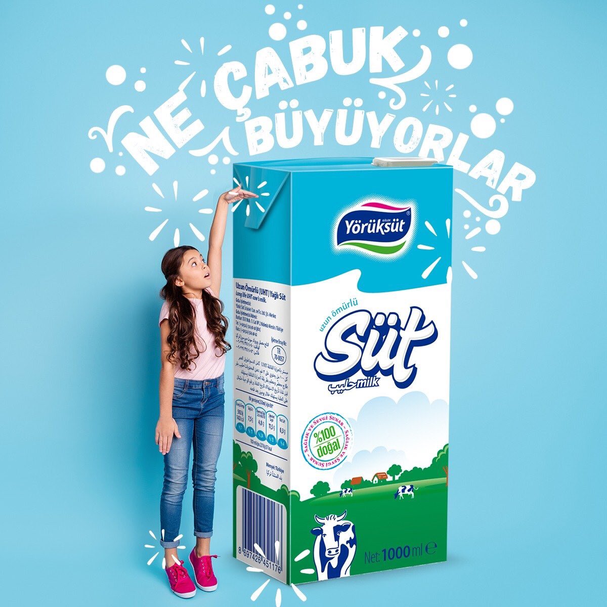 Bazen durup düşünürüz çocuğum ne ara bu kadar büyüdü diye. 🙂 En değerli besinleri bir arada tutan ve gelişimde en büyük katkıya sahip olan Yörüksüt Sütü ile sağlıklı nice günlere 🤱🏻 💜

#yörüksüt #süt #büyümeçağı #lezzet #orijinallezzet #değerlibesin #kalite #çocuk #bebek