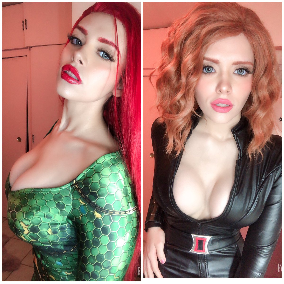Carrielove_cosplay on X: A quien prefieres !? Marvel o DC #cosplay  #Carrielove #cosplayer #cosplayergirl #cosplayermexico #blackwidow #mera  #aquaman t.co1EFxpWhvRU  X