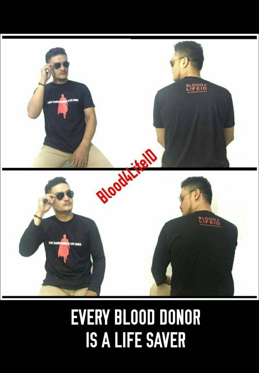 Blood4LifeID's tweet photo. By @BFLmerchandise: Donor darah sambil gaya, kenapa nggak?! Quotenya keren, bahannya adem. Dijamin bakal bikin kamu tambah kece!

Size L, XL, XXX.Yuk  pesan ya.  Info lanjut bisa WA ke 087875195622
Instagram: @BFLmerch https://t.co/MyFNiIdA5M
