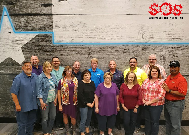 #TBT That time the <a href="/SOSTX13/">SOS Texas</a> management team went to <a href="/DaveandBusters/">Dave & Buster's</a> to practice team building skills and plot for 2020!  Good ideas, great food and a scavenger hunt made for a fun and memorable day.  #SOSDreamTeam #ManagementSkills <a href="/Sharp_Business/">Laureano Antonioni</a> #printer #OfficeInnovation