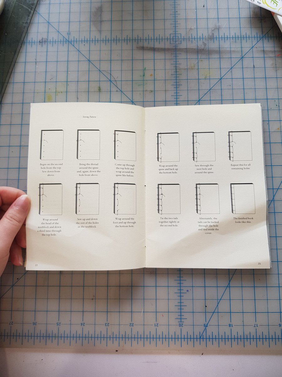 The first zine I ever read was printmaker and bookbinder Abigail Uhteg's "Bookbinding for Beginners", all the way back in 2006. I carried it with me like a talisman; it opened my world.