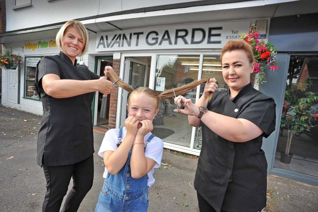 BromStandard's tweet photo. Kind-hearted Bromsgrove girl Olivia losing her locks for the Little Princess Trust - https://t.co/OR9XBST31d https://t.co/nBAMkrdG13