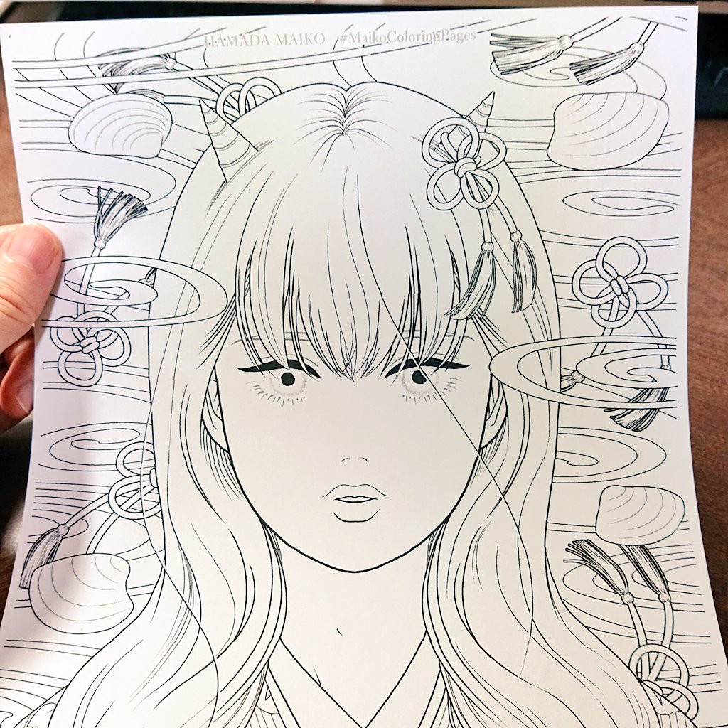 試し刷り。
また少しクリスタに慣れたかなφ(..) 