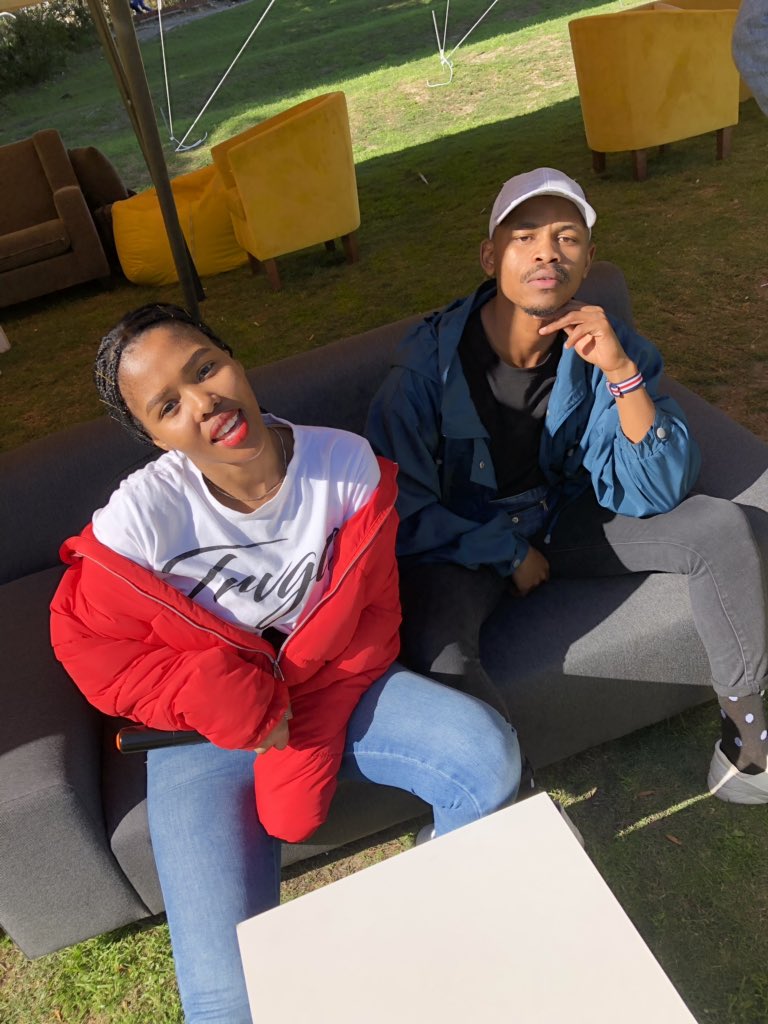 MadibazRadio's tweet photo. Our MCs for the day. @MphomasekelaZ and @Andile_Langa counting us down to the #ECIntervarsity after party. https://t.co/e7iIZLdd5I