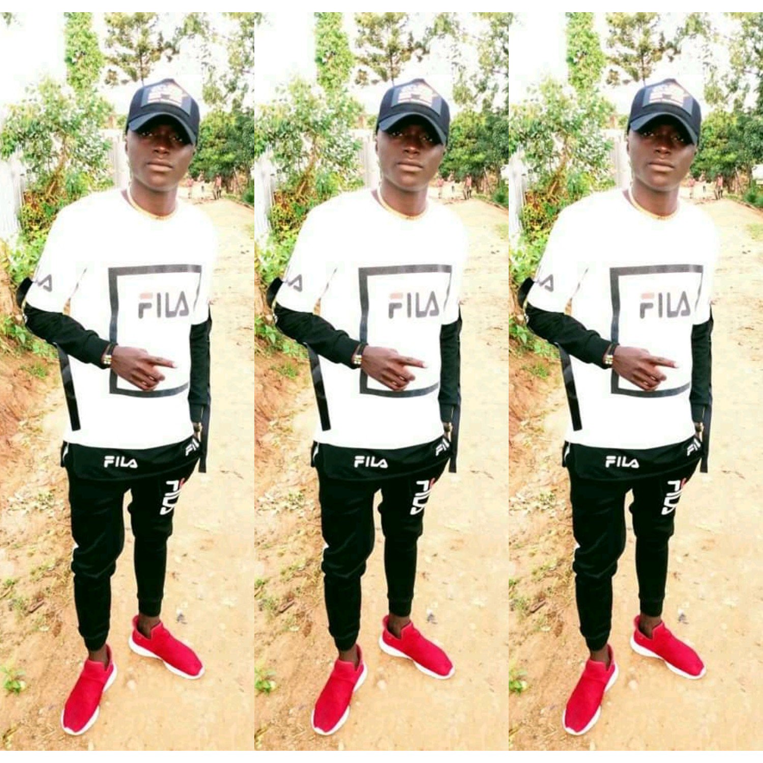 Matching fila outfits hot sale